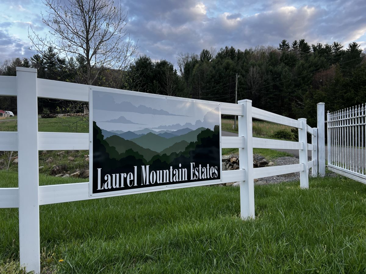 Laurel Mountain Estates community in Johnson County near Watauga Lake Tennessee