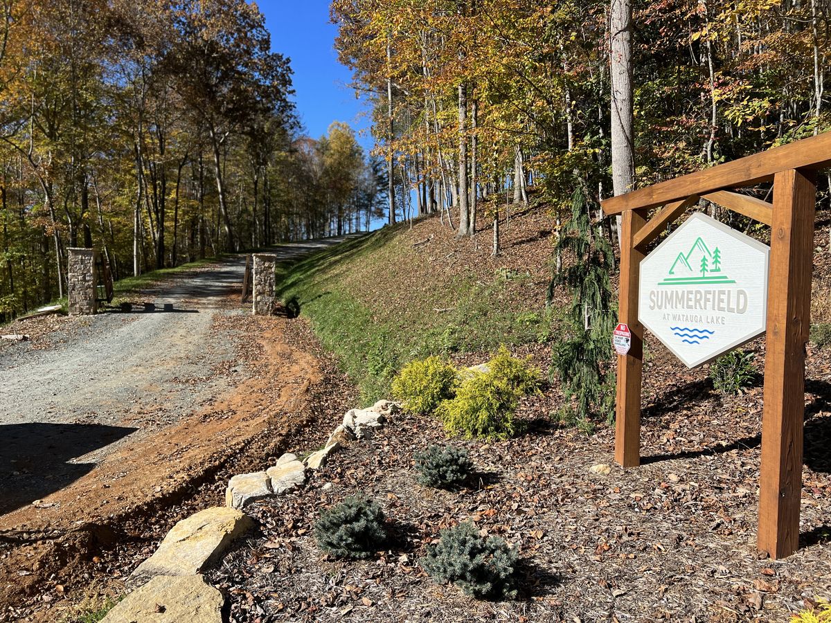 Summerfield community in Johnson County near Watauga Lake Tennessee