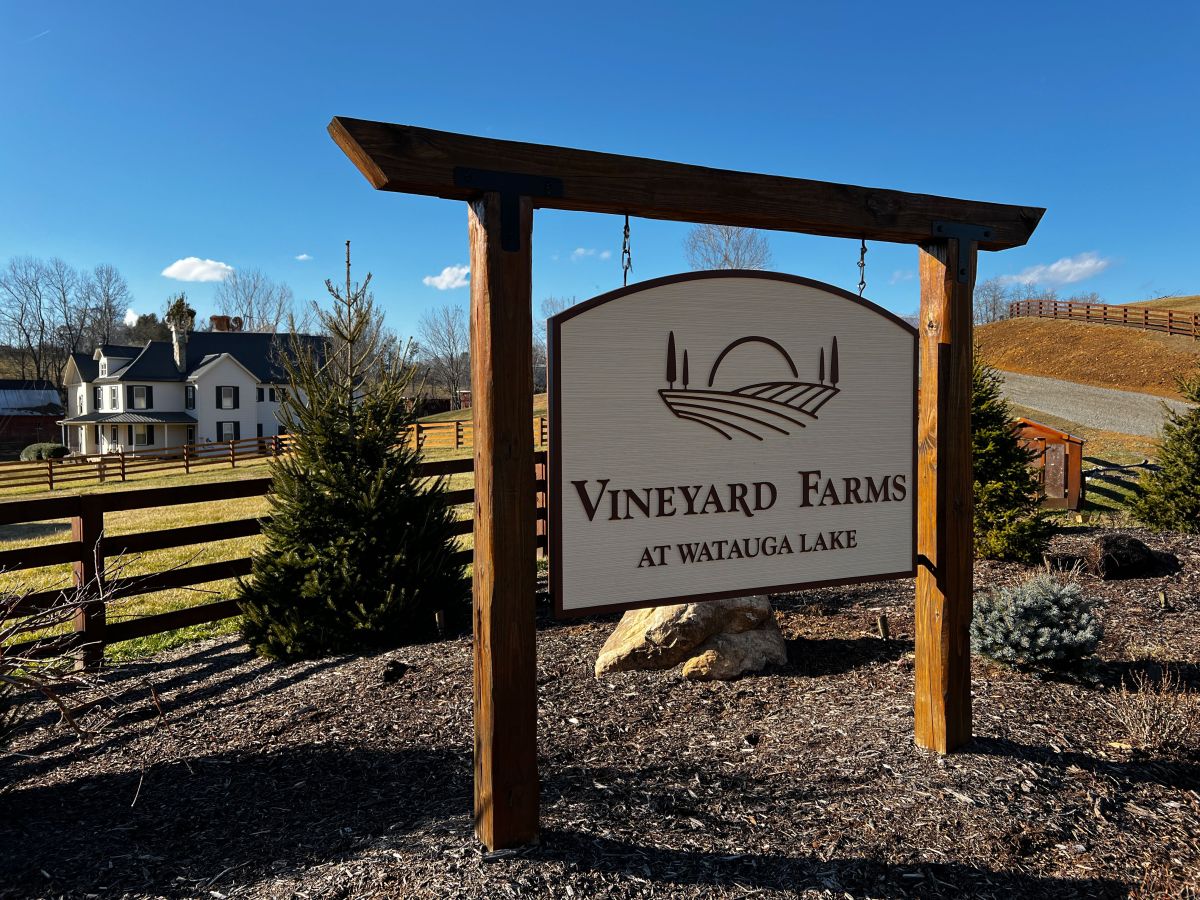 Vineyard Farms community in Johnson County near Watauga Lake Tennessee